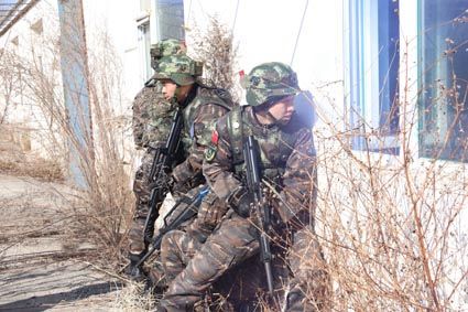 武警吉林总队延边支队开展"魔鬼周"极限训练
