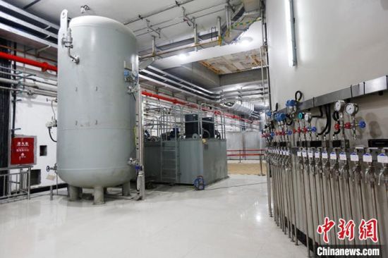 敦化电站装机容量1400兆瓦，是中国首座700米级抽水蓄能电站，主机设备全部实现国产化。敦化电站供图